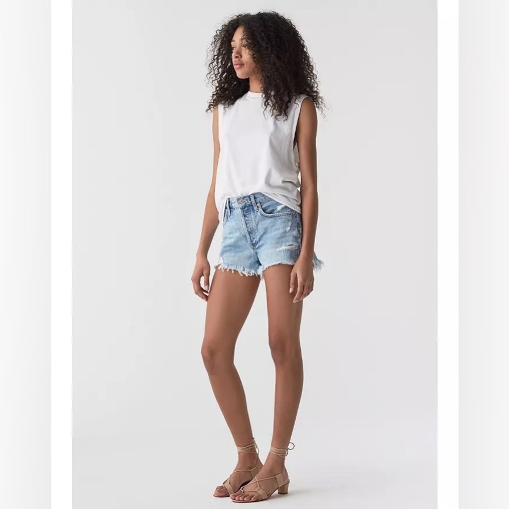 AGOLDE Parker Vintage Cut Off Shorts in Swapmeet (size 24)
